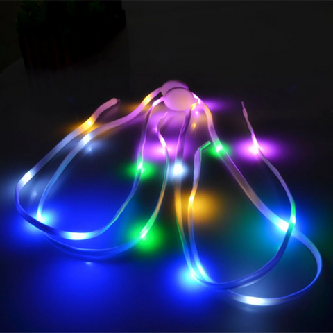 3 main vnl led shoelaces light up with battery 120cm waterproof string light for party hip hop dancing skating night