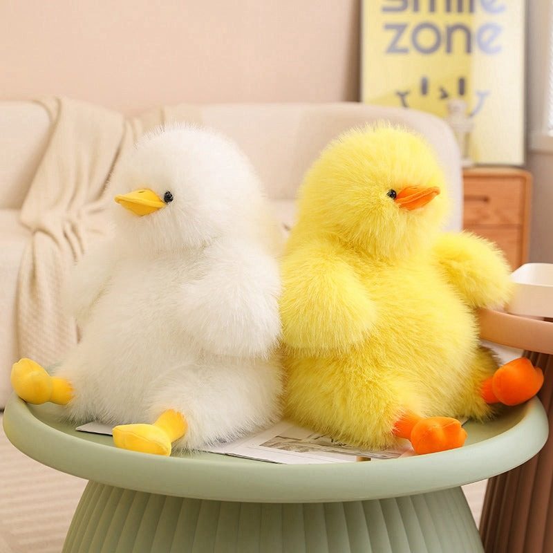 chubby duck soft cuddle pillow