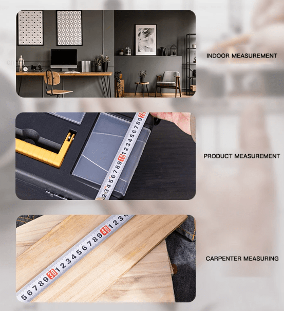 precision handy pro steel tape measure