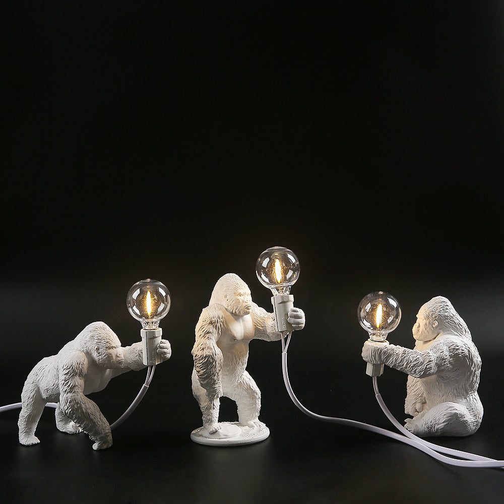 angry gorilla table night lamp