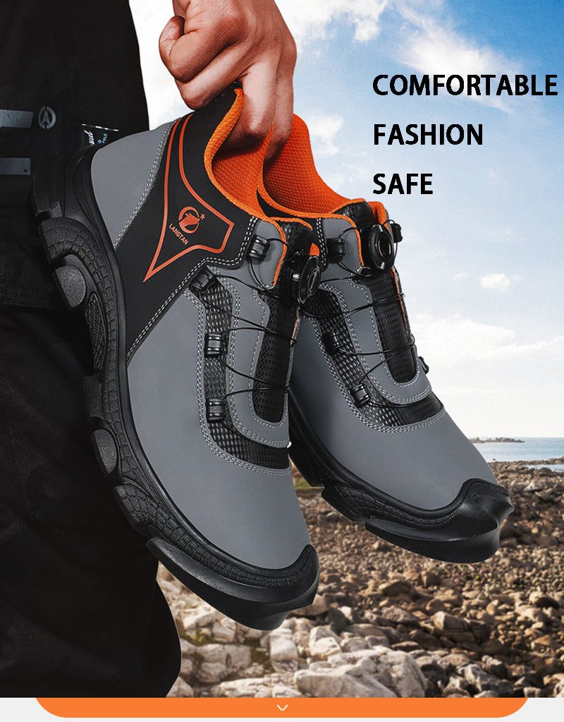 construction ready men indestructible safety shoes 2