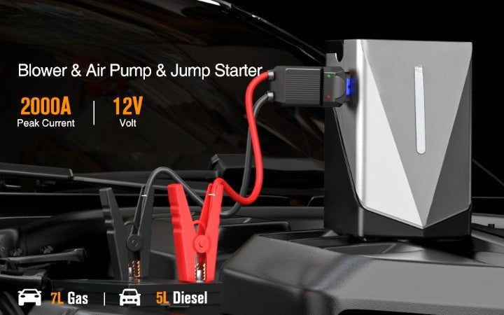 ultimate multifunctional car power station jump starter