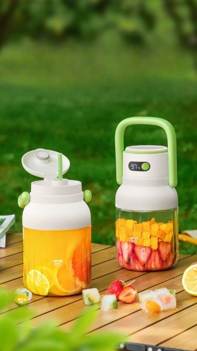 12 blade wireless compact travel smoothie blender