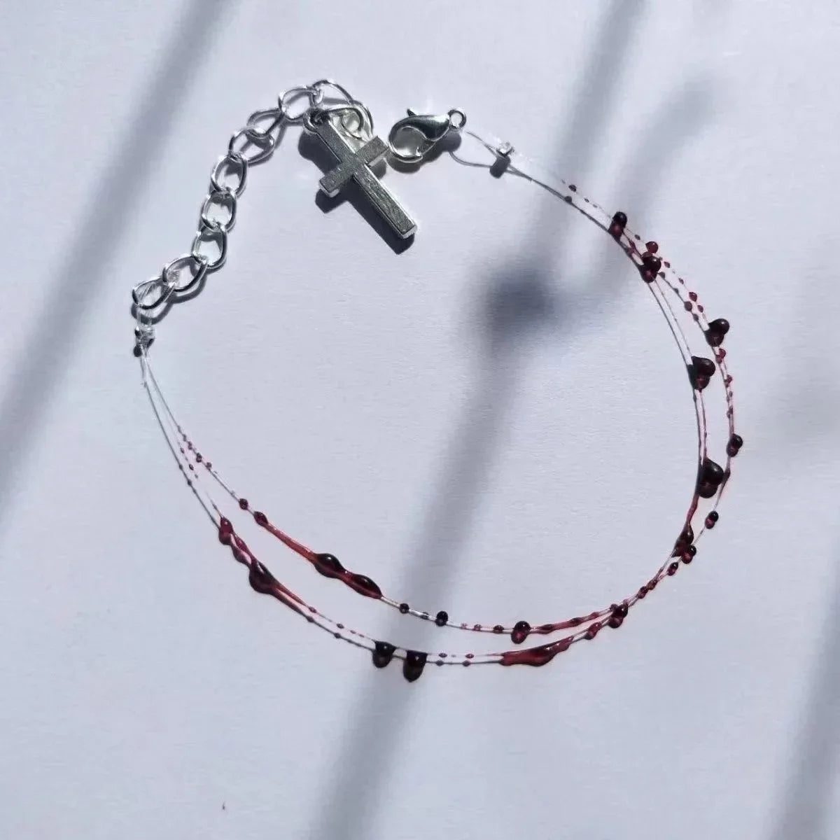 blood drop style bracelet