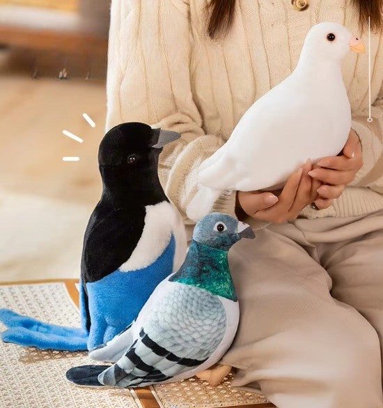 pigeon snuggly plush toy