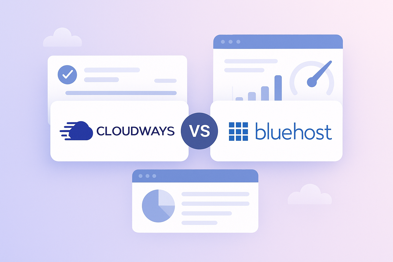 cloudways vs bluehost - featured image