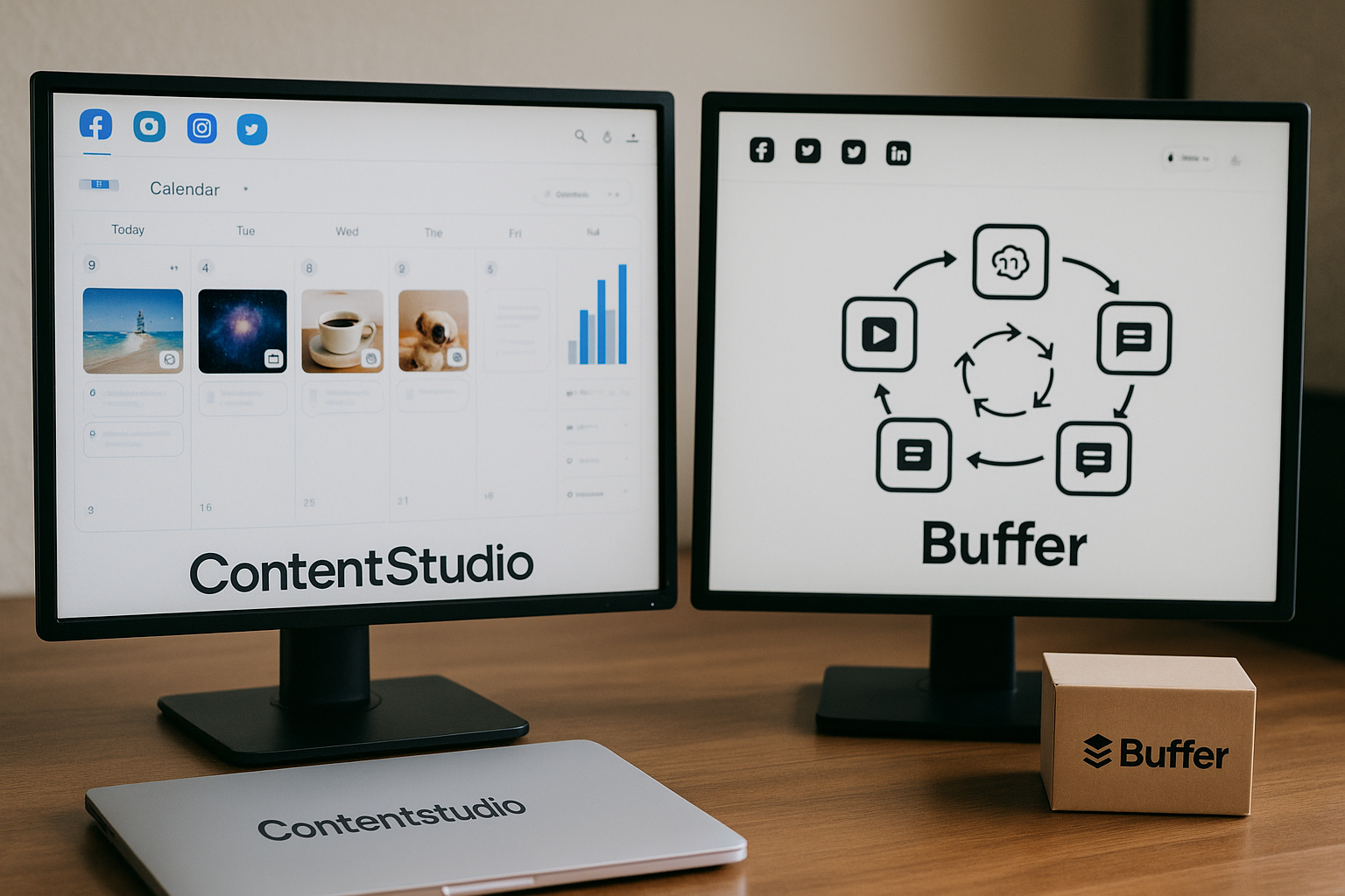 contentstudio vs buffer - featured image