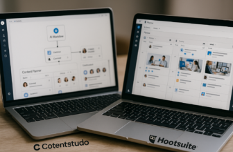 contentstudio vs hootsuite - featured image