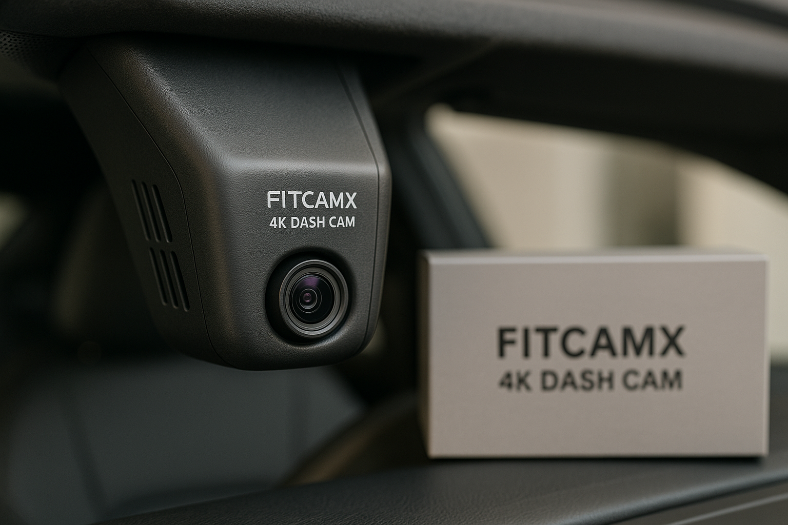fitcamx 4k dash cam review - featured image