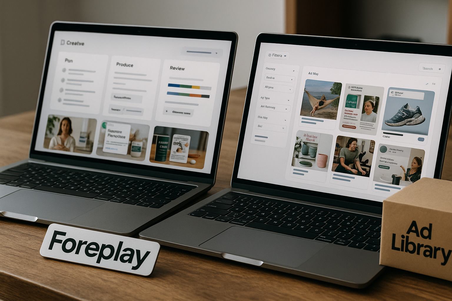 foreplay vs ad library - featured image
