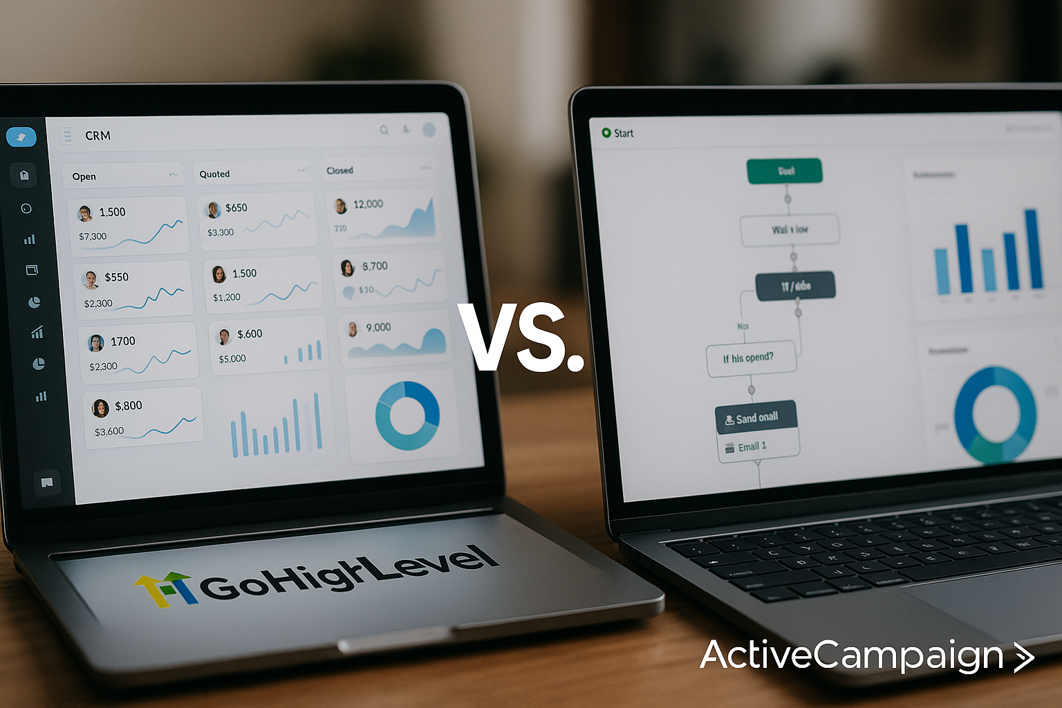gohighlevel vs activecampaign - featured image
