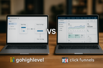 gohighlevel vs clickfunnels - featured image
