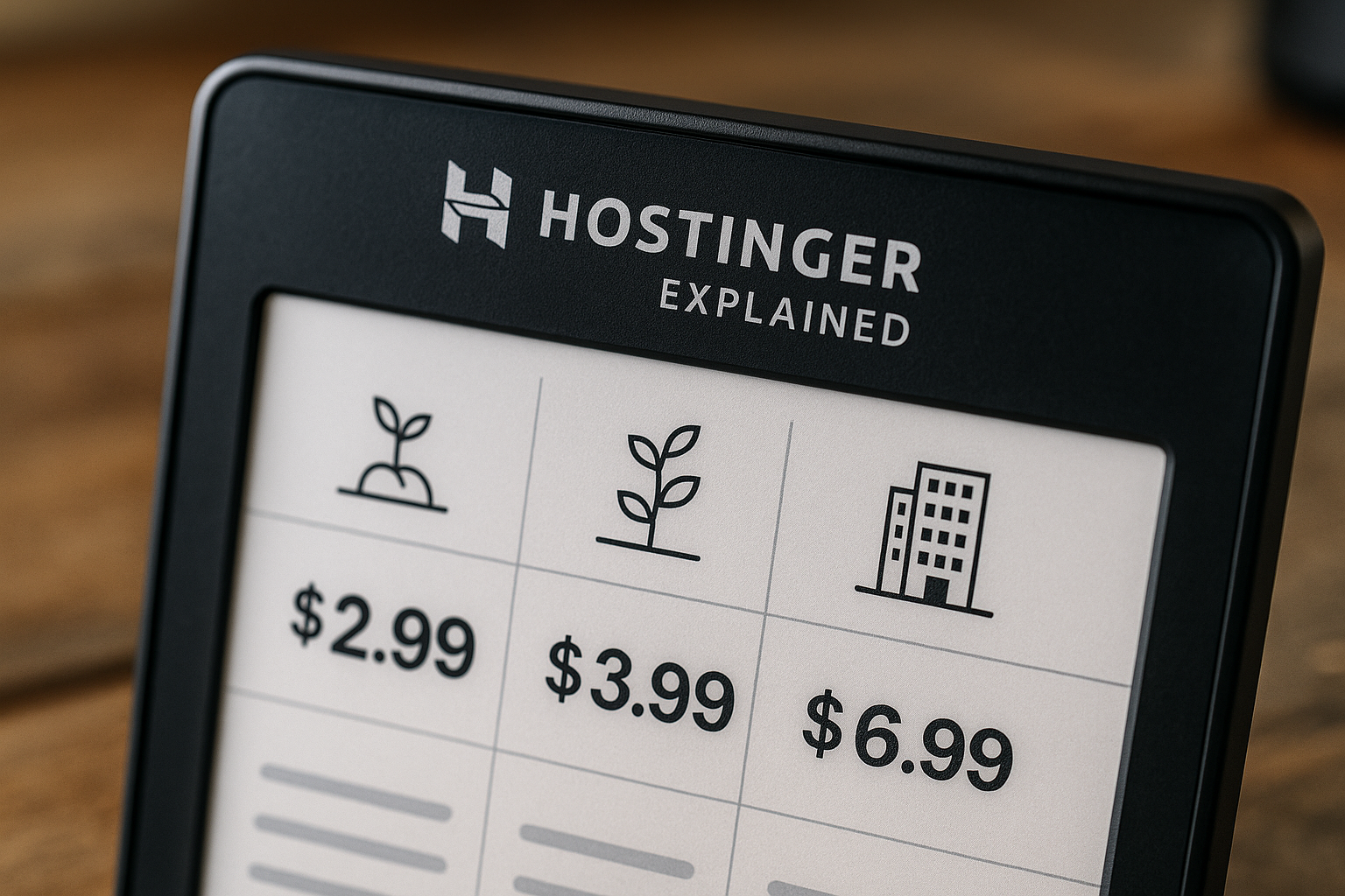 hostinger plans - featured image