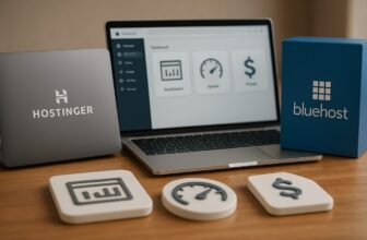 hostinger vs bluehost - featured image