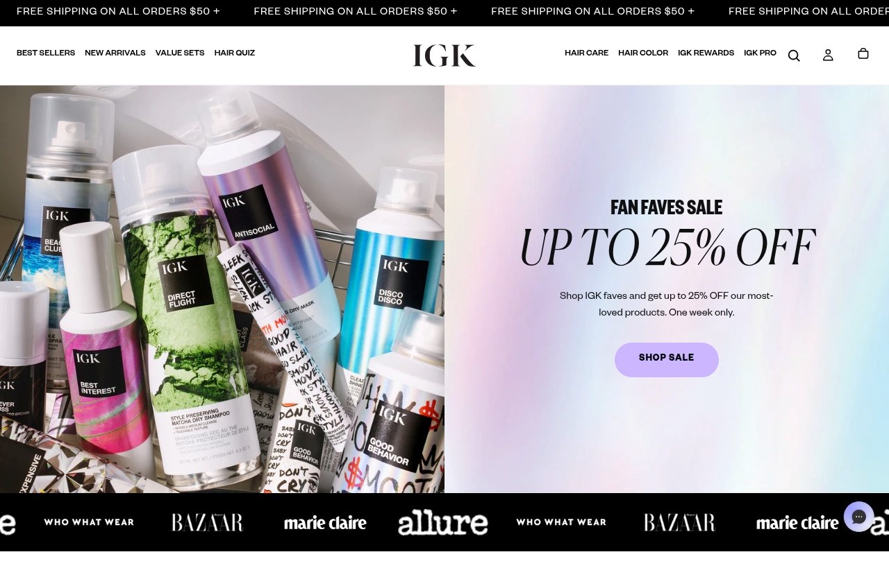 Igkhair official website - igk hair review