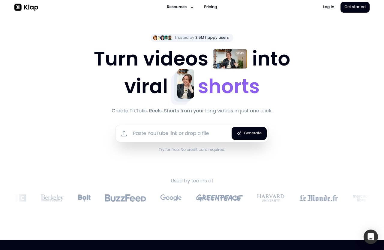 Klap official website - klap alternatives