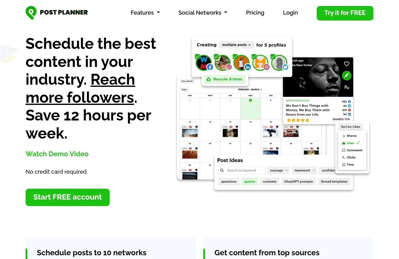 Postplanner official website - post planner review