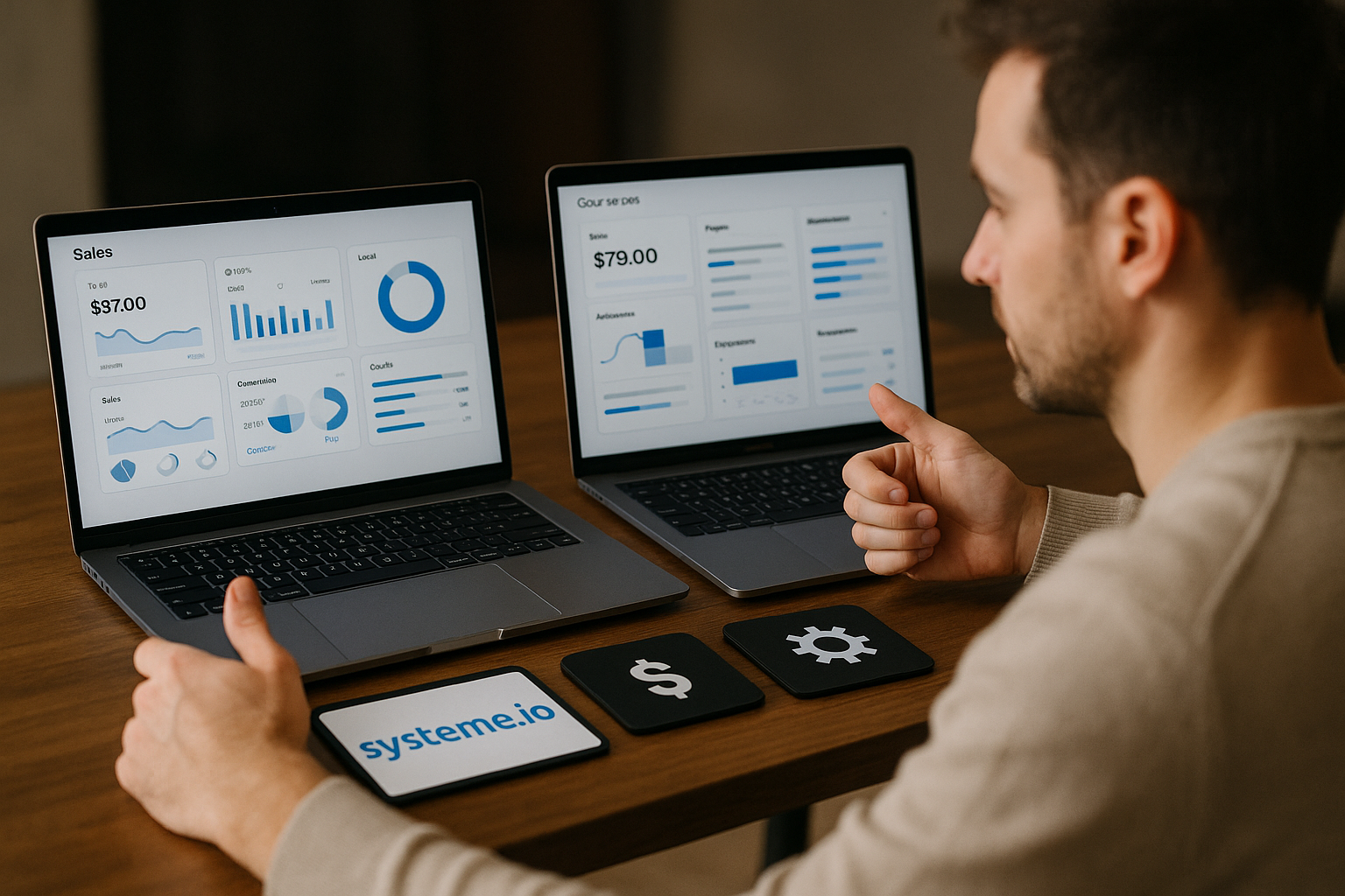 systeme.io vs kajabi - featured image