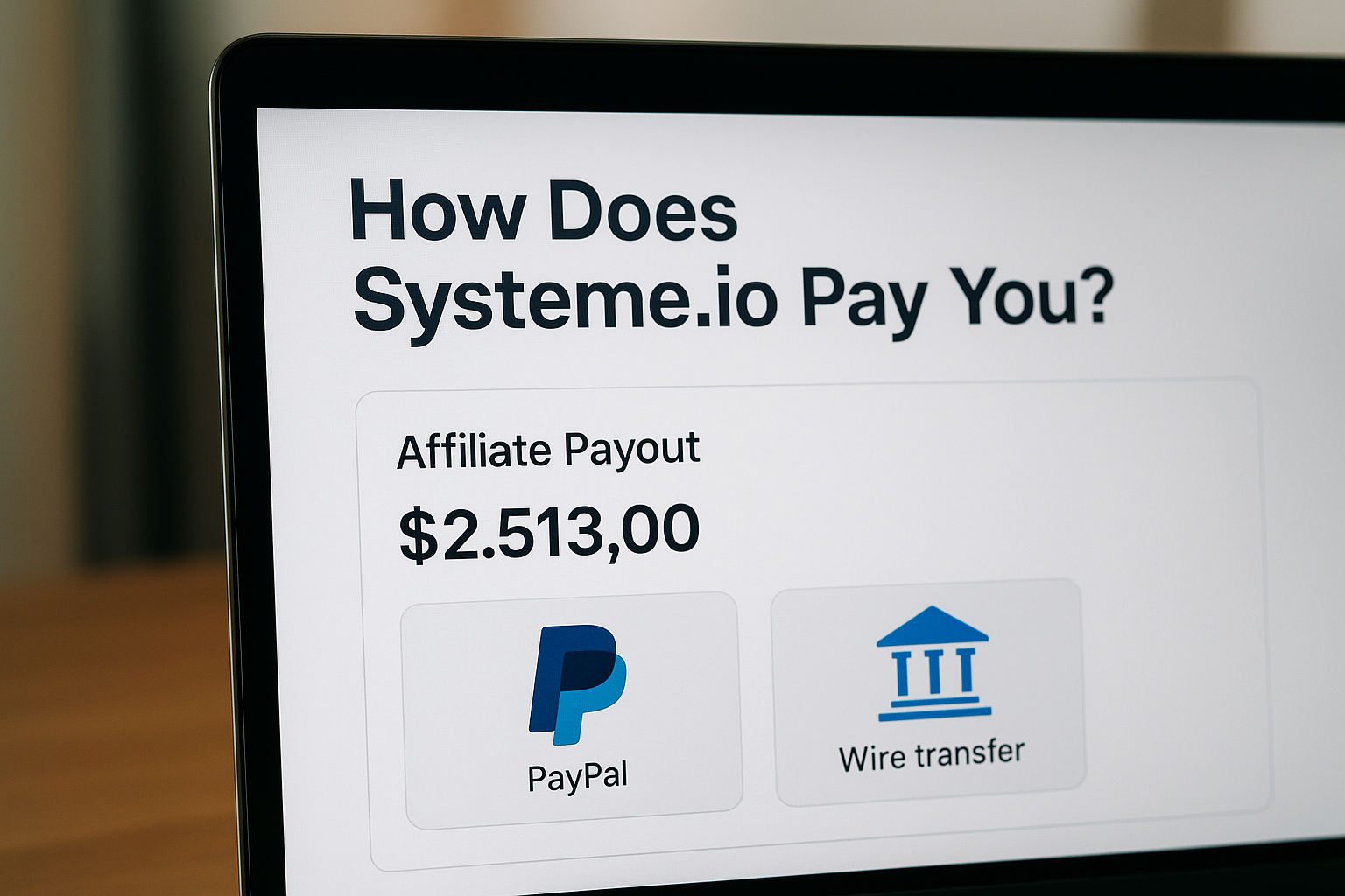 how does systeme.io pay you - featured image
