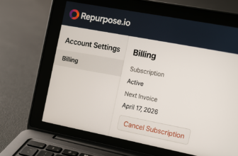how to cancel repurpose.io subscription - featured image