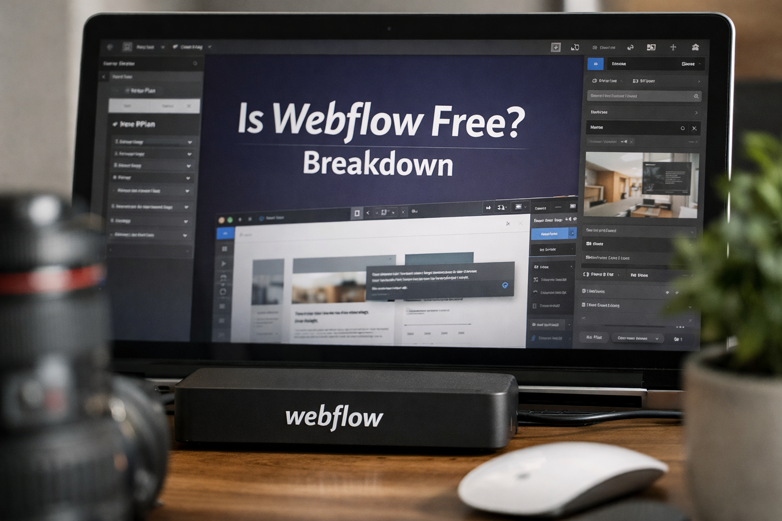 is webflow free - featured image