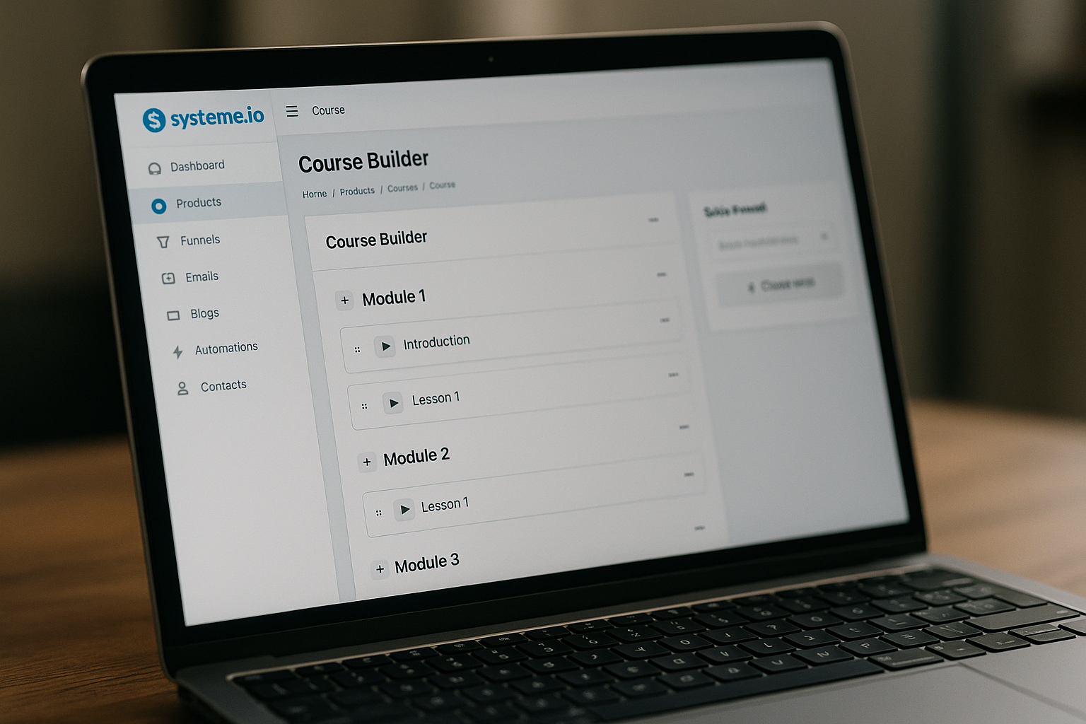 systeme.io course creation - featured image