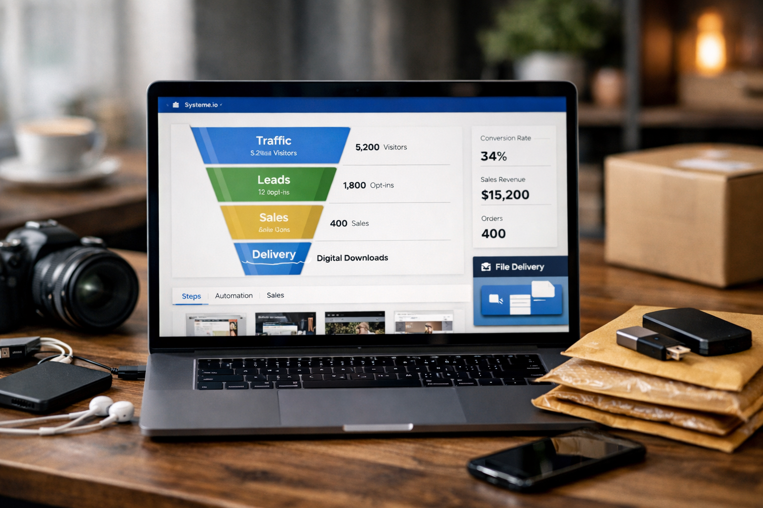 systeme.io for digital products - featured image