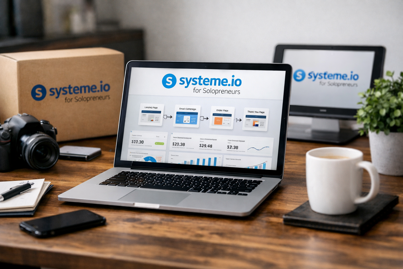 systeme.io for solopreneurs - featured image