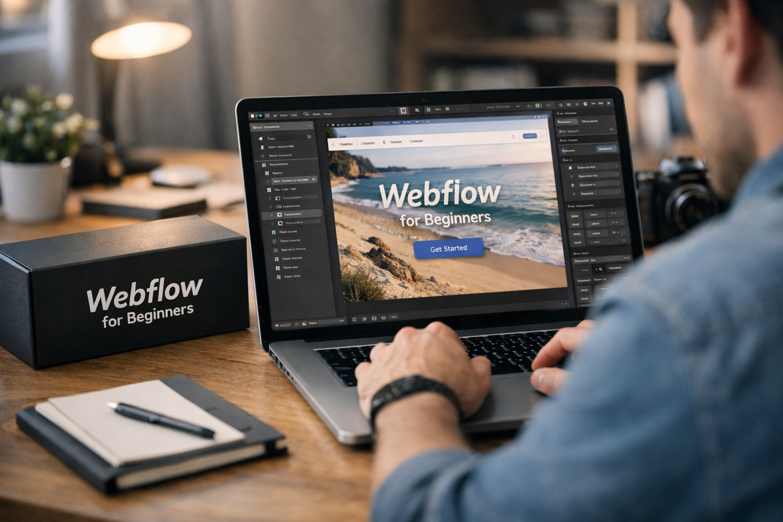 webflow for beginners - featured image