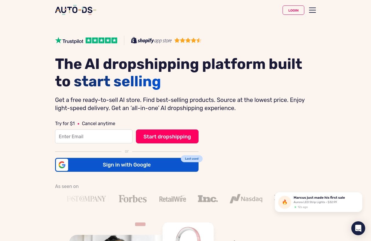 Autods official website - autods review 2026