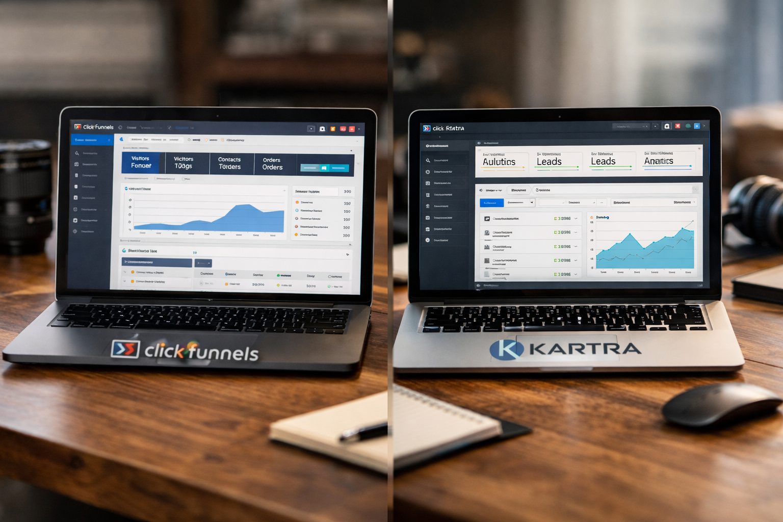 clickfunnels vs kartra - featured image