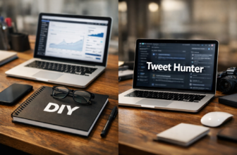 DIY vs Tweet Hunter - featured image