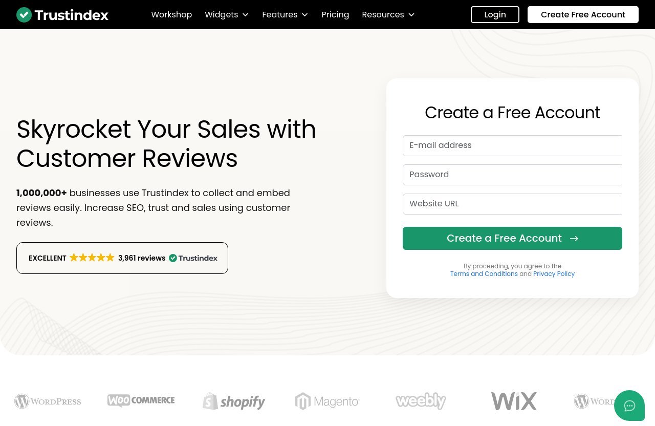 Trustindex official website - trustindex review