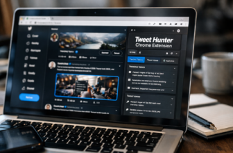 Tweet Hunter Chrome extension - featured image