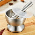 Anti-Splash Stainless Steel Herbs Crusher