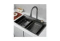 094 – Elegant Stainless Steel Waterfall Kitchen Sink