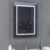 Smart Anti-Fog LED Wall Bathroom Mirror