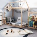 Wooden Dream House Kids Bed Frame