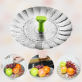 Stainless Steel Foldable Steamer Basket