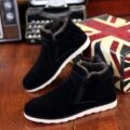 Winter Ankle Fur Warm Boots for Men