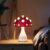 Tricolored Mushroom Warm Light Atmosphere Lamp