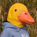 Yellow Duck Soft Cosplay Mask