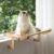 Wooden Window Cat Hanging Bed