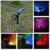 Solar-Powered Colorful Adjustable Garden Spotlight