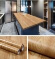 Self-Adhesive Wood Grain Wall Sticker