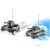 360 Rotatable Waterproof Remote Control Tank Boat