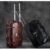 Retro Business Rolling PU Leather Travel Luggages