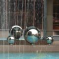 Stainless Steel Mirror Ball Garden Decor