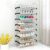 Adjustable 30 Pair Shoe Rack Space Saving Storage Organizer
