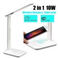 2in1 Multifunctional Fast Wireless Charging LED Table Lamp